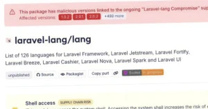 Laravel-Lang PHP Paketlerine Sızan Zincir Saldırı: Kimlik Bilgileri Tehlikede