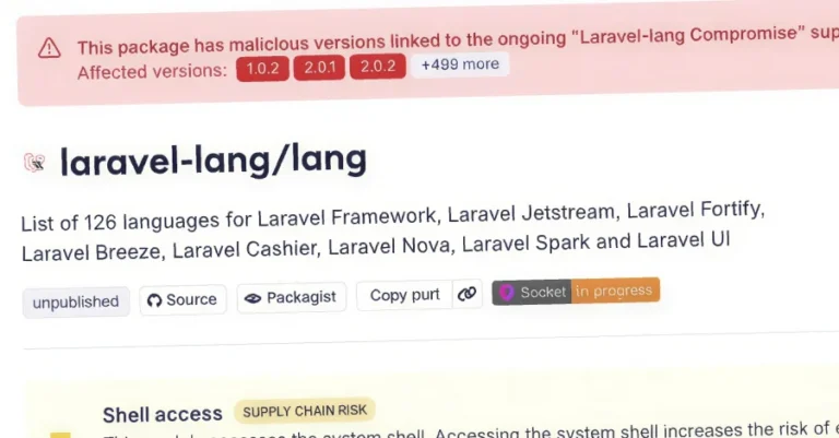 Laravel-Lang PHP Paketlerine Sızan Zincir Saldırı: Kimlik Bilgileri Tehlikede